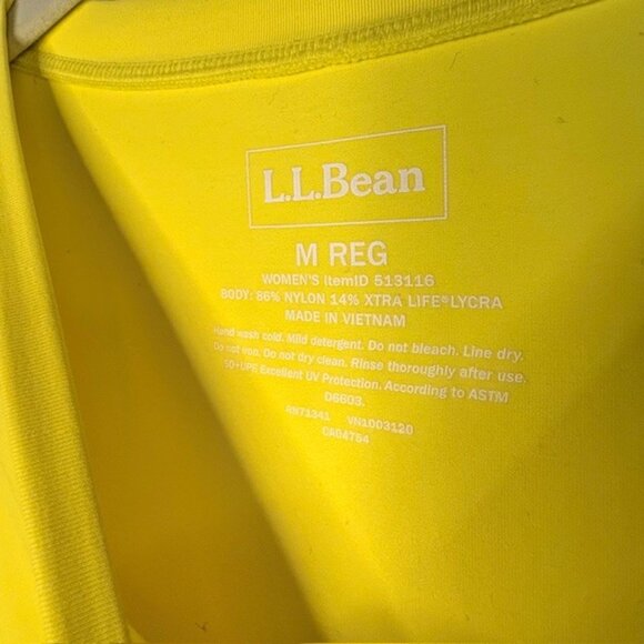 LL BEAN Women's SunSmart UPF 50+ Sun Shirt M Regular - Picture 3 of 8
